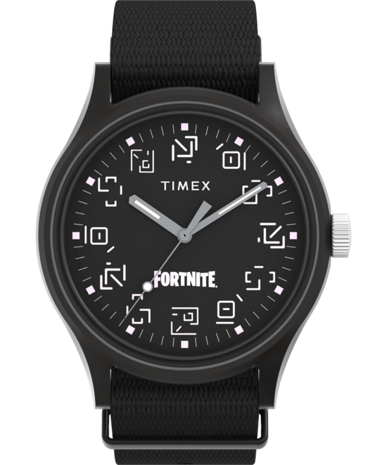 Timex Mk1 X Fortnite Schwarz Herren Armbanduhr TW2W97000 - Image 1