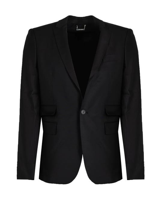 Les Hommes Garnitur Classic City Herren schwarz - Image 1