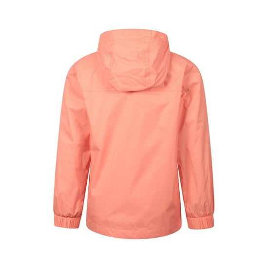 Mountain Warehouse Childrens/Kids Torrent Taped Seam Waterproof Jacket (Coral)
