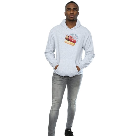 Disney Cars Lightning McQueen-Kapuzenpullover für Herren (Sport grau) - Image 4