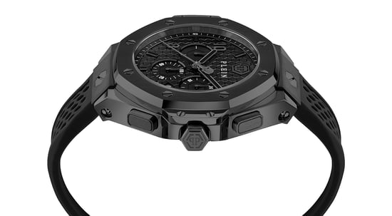 Philipp Plein Plein Chrono Royal Herren Schwarz Uhr PWPRA0924 - Image 2
