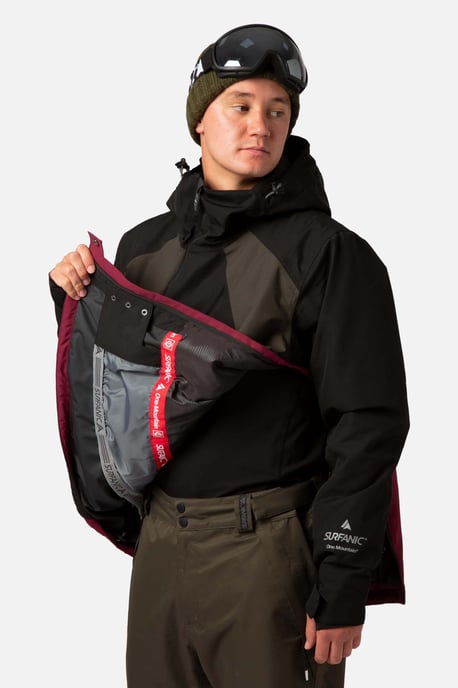 Zero Hypadri Ski Jacket Black