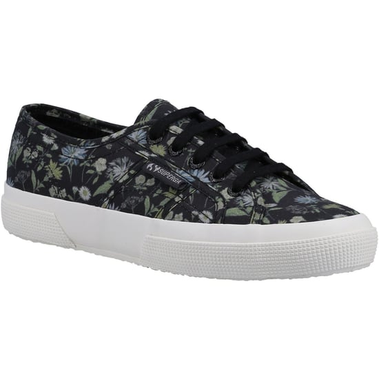 Superga 2750 Floral Print Cotton Women's Dunkelgrau/Floral Print Turnschuhe - Image 1