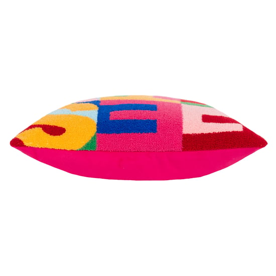 Heya Home Festive-val Festive Knitted Feather Filled Cushion - Image 3