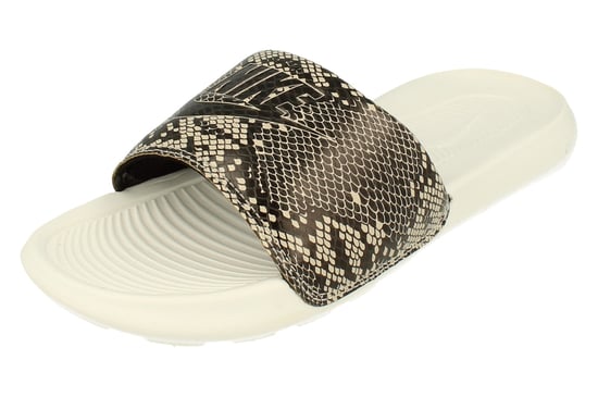Nike Damen Victori One Slide Print Damen Rutschen Beige - Image 1