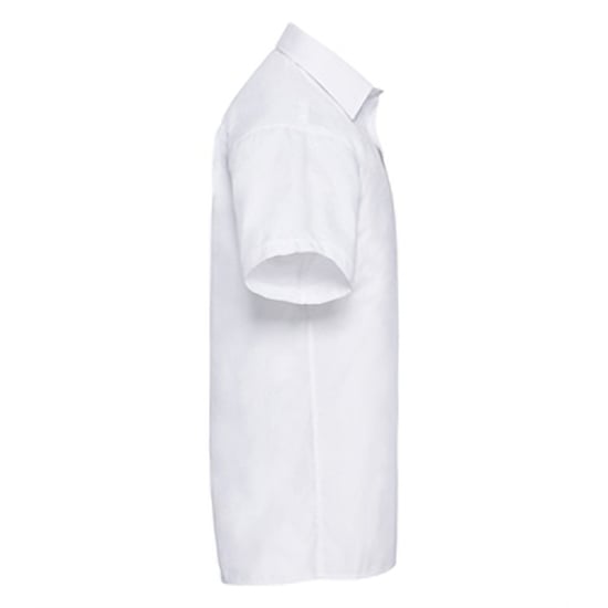 Russell Collection - Bluse mit kurzen Ärmeln - Damen (Weiß) - Image 2