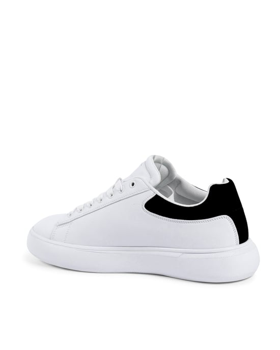 V Italia Herren Sneaker SNK 004 M Weiß Schwarz - Image 3