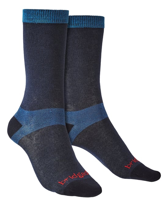 Bridgedale - 2er Pack Liner Base Layer Boot Socken - Navy - Image 1