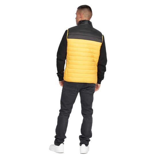 Crosshatch - "Presnell" Weste Hoch geschnitten für Herren (Gelb) - Image 2