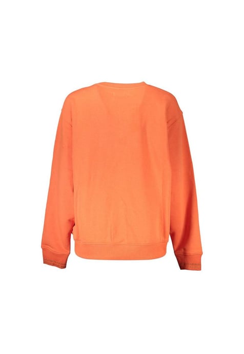 Desigual Damen Orange Baumwollpullover - Image 2