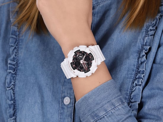 Casio G-Shock Damenarmbanduhr GMA-S140M-7AER in Weiß - Image 5