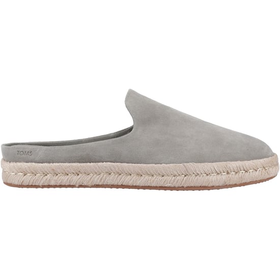 TOMS Santiago Mule Leder Herren Hausschuhe in Vetiver-Grau - Image 5