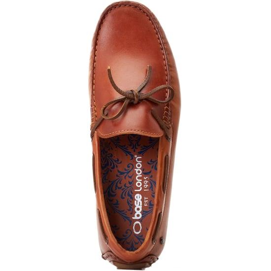 Base London Brooks Herren Mokassins aus gebranntem Tan-Leder - Image 4