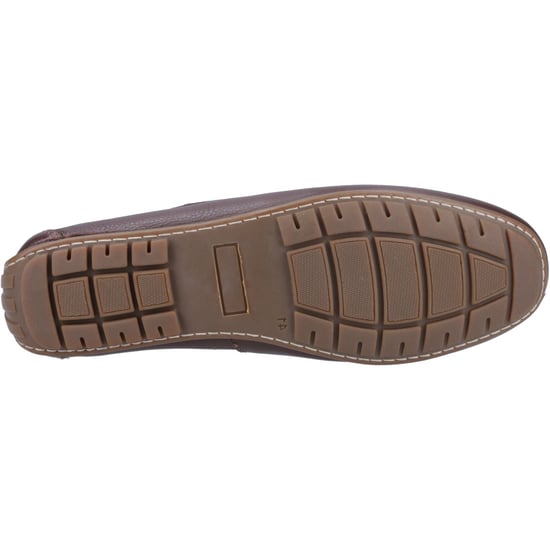 Hush Puppies Ralph Leder Herren Braun Bootsschuhe - Image 3