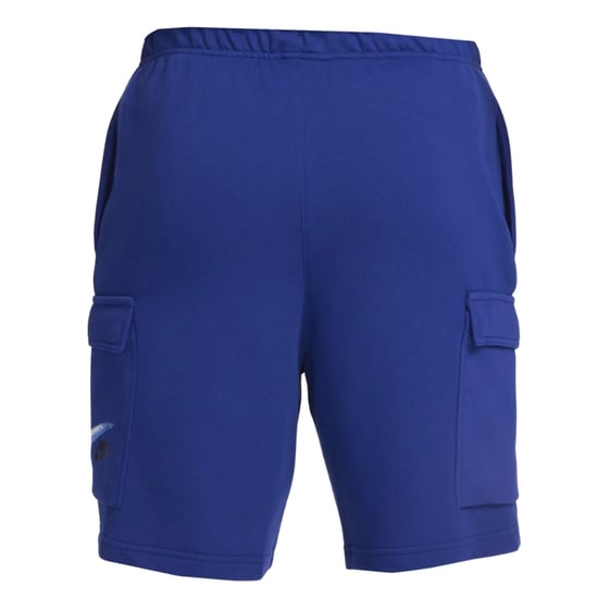 Nike Branded Pockets Blue Shorts