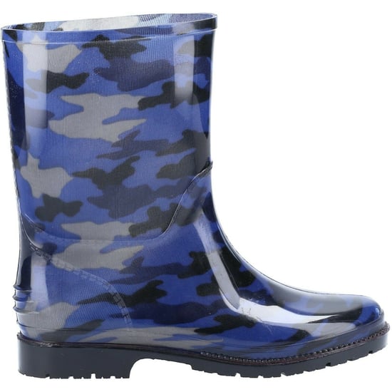 Cotswold Childrens/Kids PVC Wellington Boots (Navy)