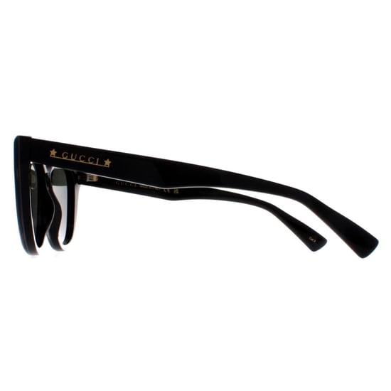 Gucci Cat Eye Damen Schwarz Grau GG1588S - Image 3