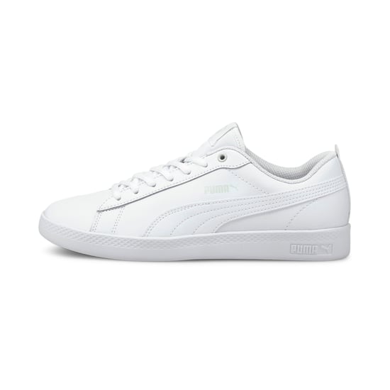 PUMA Damen Smash v2 Leder Sneakers Sportschuhe - Image 1