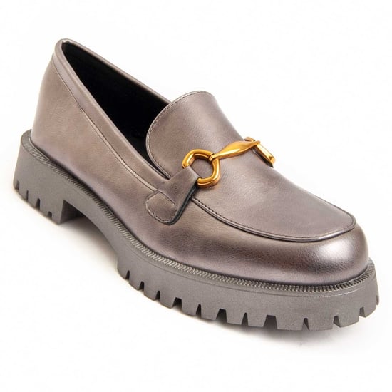 Montevita Platform Moccasin Macca3 In Grey