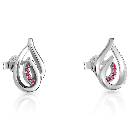Orphelia 'Dazzle' Ohrstecker aus 925er Sterlingsilber für Damen - Silber ZO-7518/R - Image 3