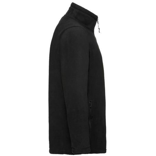 Russell Mens Full Zip Outdoor Fleece Jacke (Schwarz) - Image 2