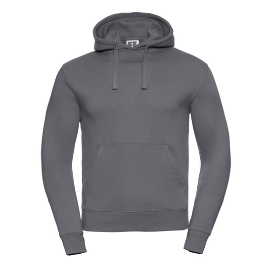 Russell - "Authentic" Kapuzenpullover für Herren (Grau unifarben) - Image 1