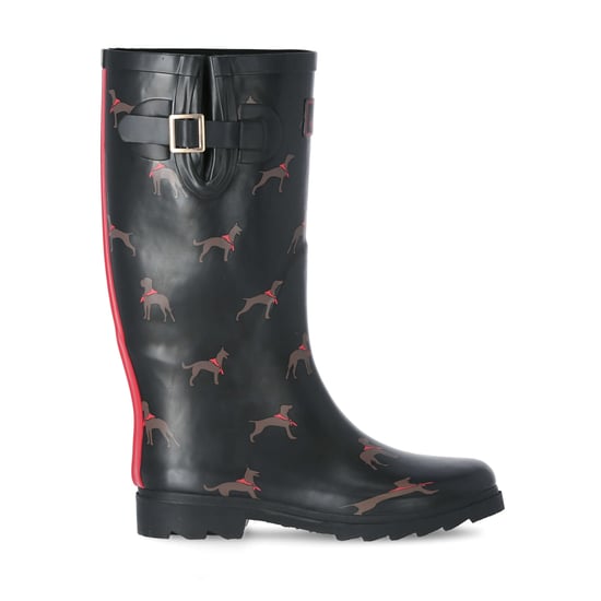 Trespass Womens/Ladies Samira Gedruckte Gummistiefel (Schwarz) - Image 3