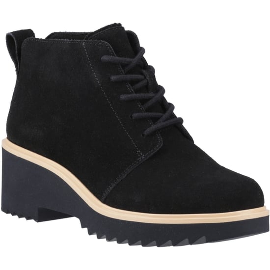 TOMS Maude Leder Damen Schwarz Stiefel - Image 1