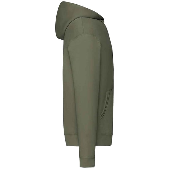Fruit of the Loom - "Classic" Hoodie mit durchgehendem Reißverschluss für Herren/Damen Unisex (Klassisch Olivgrün) - Image 3