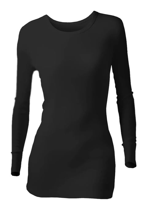 Heat Holders - Ladies Long Sleeve Thermal Underwear - Schwarz - Image 1