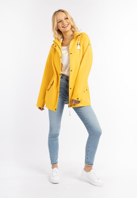Schmuddelwedda Regenjacke Damen HONIGGELB-280 - Image 2