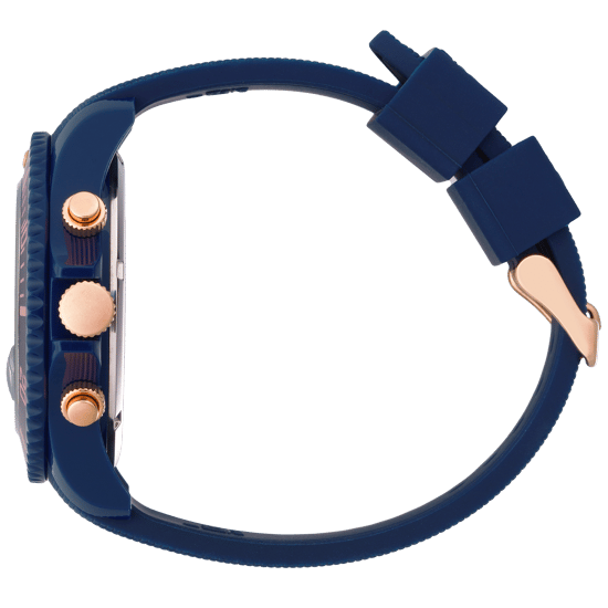Ice Watch Ice Chrono - Dark Blue Rose-gold Blau Herren Armbanduhr 020621 - - Image 2
