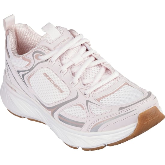 Skechers Edgeride Silver Eclipse synthetische Damensneaker in Rosa - Image 1