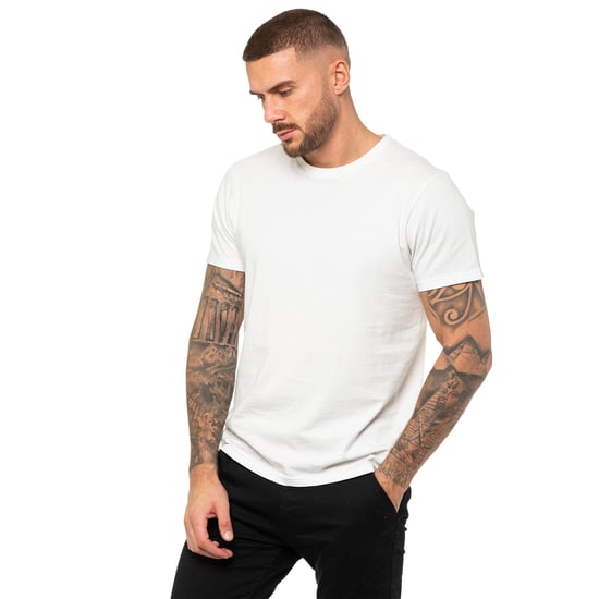 Enzo | Herren T-Shirt mit Rundhalsausschnitt - Weiß - Image 2