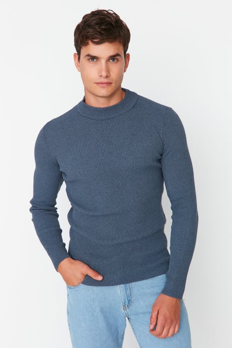 Trendyol Hommes Col roulé   Chandail - Image 2