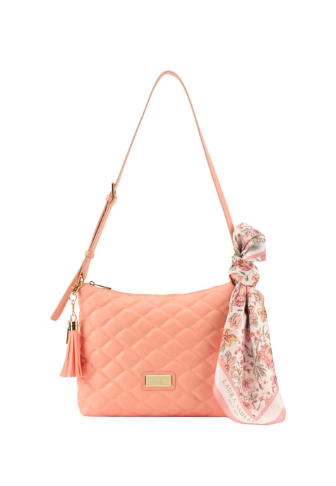 Laura Ashley – Schultertasche in Lachsfarben - Image 1