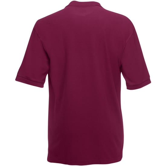 Fruit of the Loom - Poloshirt für Kinder kurzärmlig (Burgunder) - Image 2