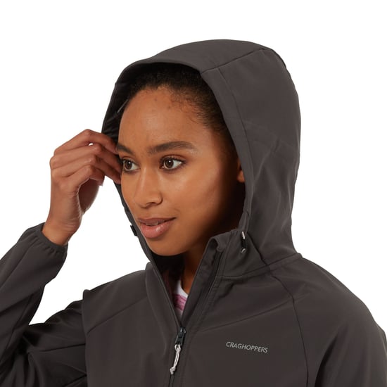 Craghoppers - "Kalti" Kapuzenjacke für Damen (Anthrazit) - Image 6