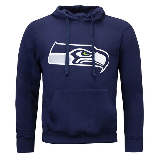 Fanatiker Seattle Seahawks Herren Navy Hoodie - Image 1
