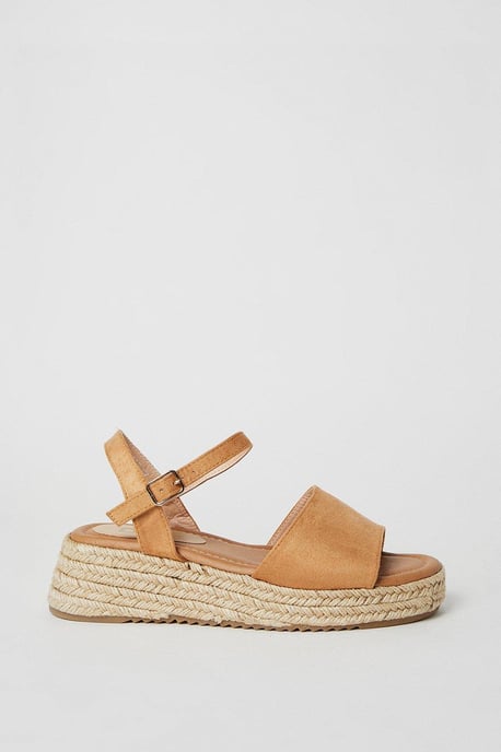 Rhian Low Espadrille Wedge Sandals