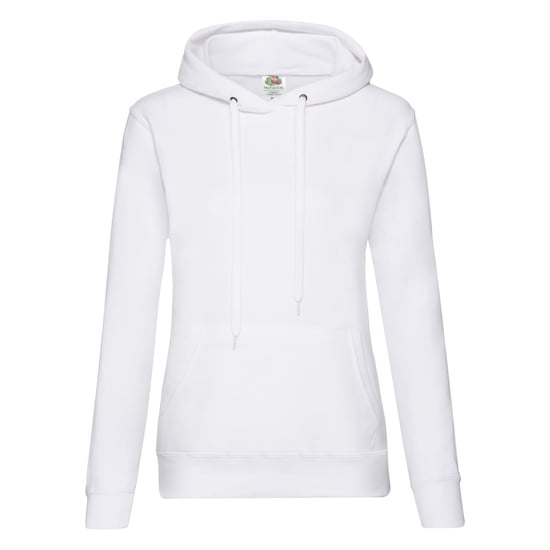Fruit of the Loom - "Classic" Sweatshirt mit Kapuze für Damen (Weiß) - Image 1