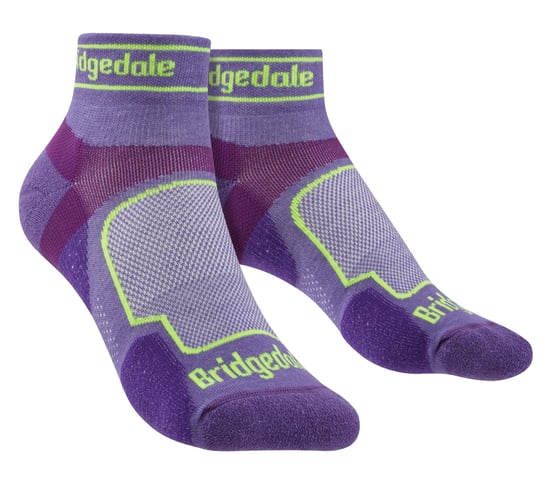 Bridgedale - Womens Running Ultralight Sport Low Socken - Lila - Image 1