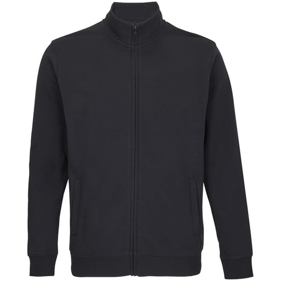 SOLS - "Cooper" Sweatjacke Durchgehender Reißverschluss für Herren/Damen Unisex (Schwarz) - Image 1