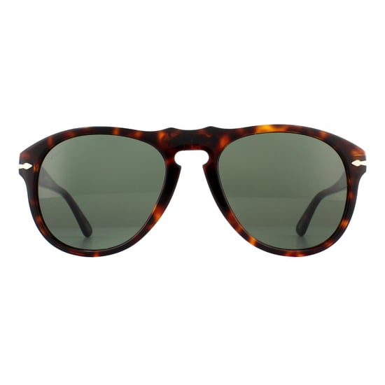 Lunettes De Soleil Persol 649 24/31 Havane Vert 54mm - Image 1