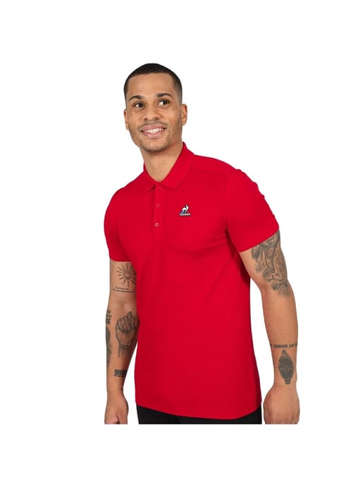 Polo Le Coq Sportif Herren Essential Logo Cocorico - Image 2