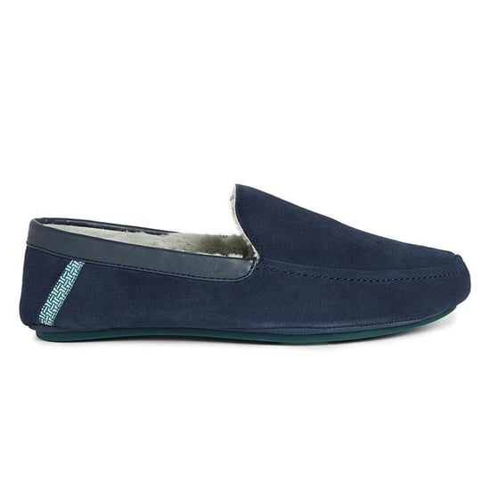 Ted Baker Vallant Herren Blue Moccasin Pantoffeln - Image 1