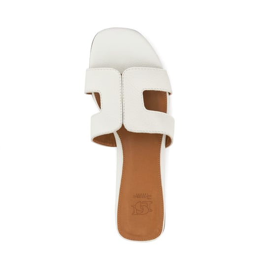 Dune Ladies Loopey - Stitch-Detail Slider Sandals - Image 3