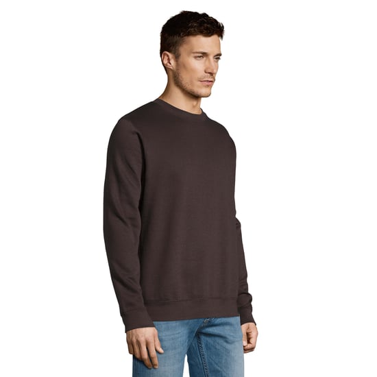 SOLS - "New Supreme" Sweatshirt für Herren/Damen Unisex (Dunkelgrau unifarben) - Image 3