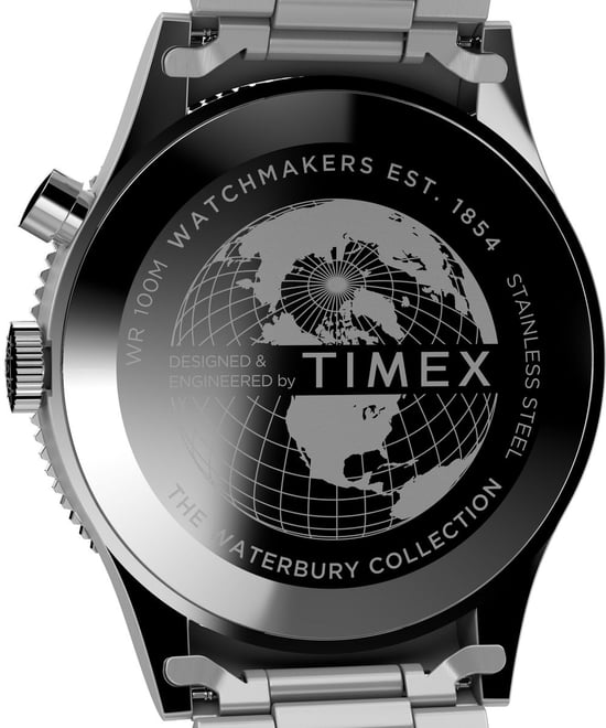 Timex Traditionelle Herren-Silberuhr TW2W22700 - Image 3
