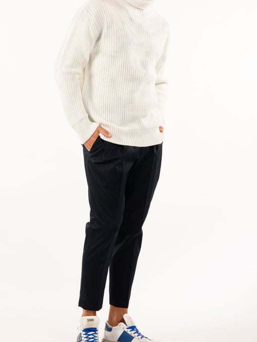 Takeshy Kurosawa Pullover Dolcevita Men's White